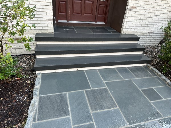 Walkway Tile Installation in North Bergen, NJ (1)