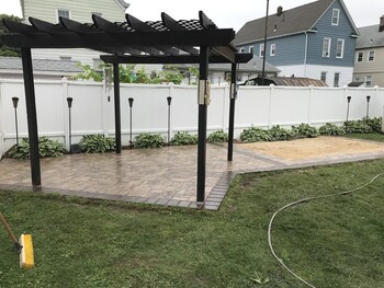 Patio in Palisades Park, New Jersey